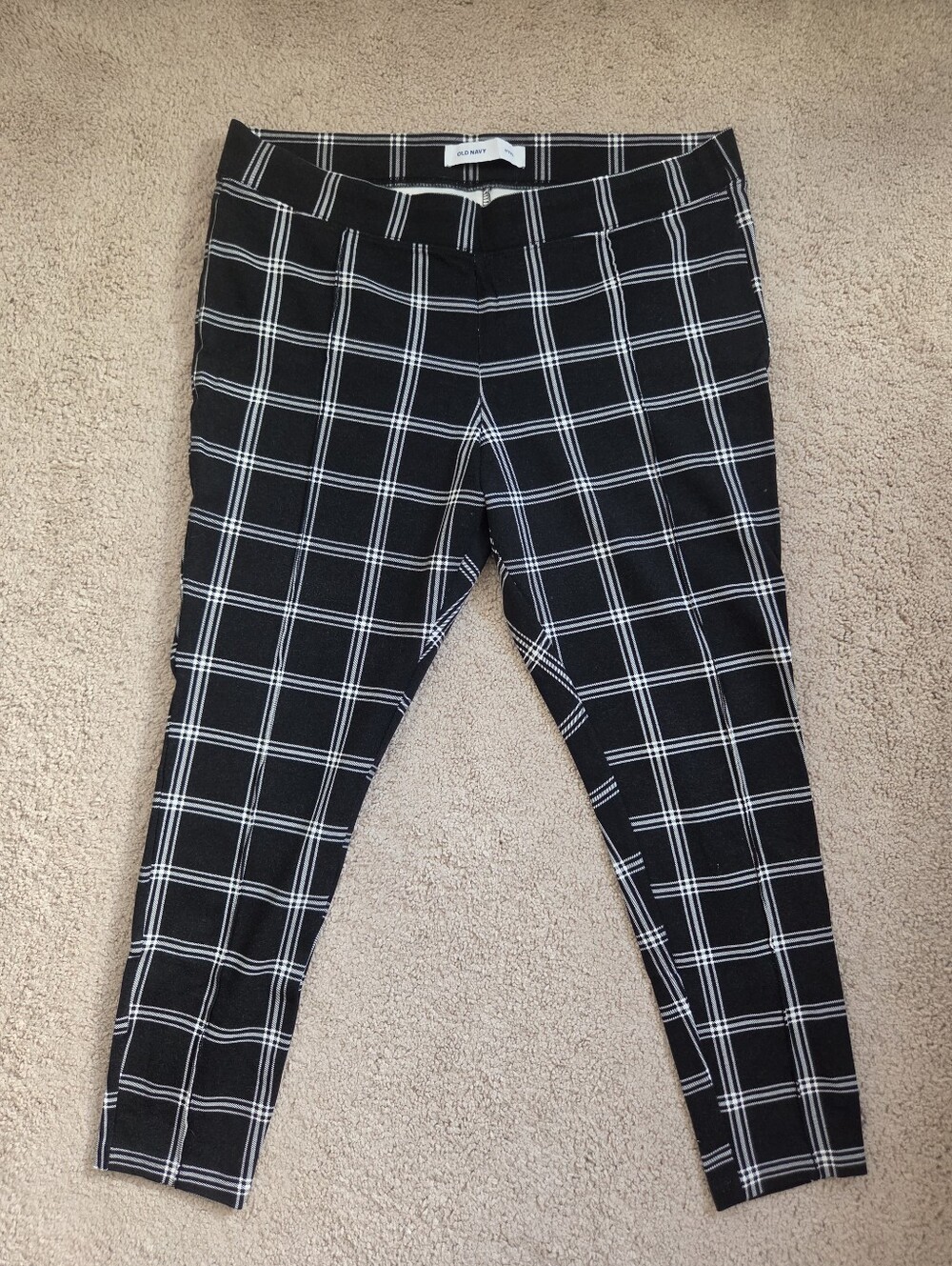 Old Navy Windowpane Stevie Ponte  Pants